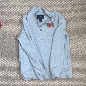 vintage crew neck hoodie